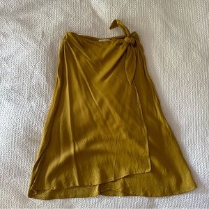 LPA WRAP MIDI SKIRT